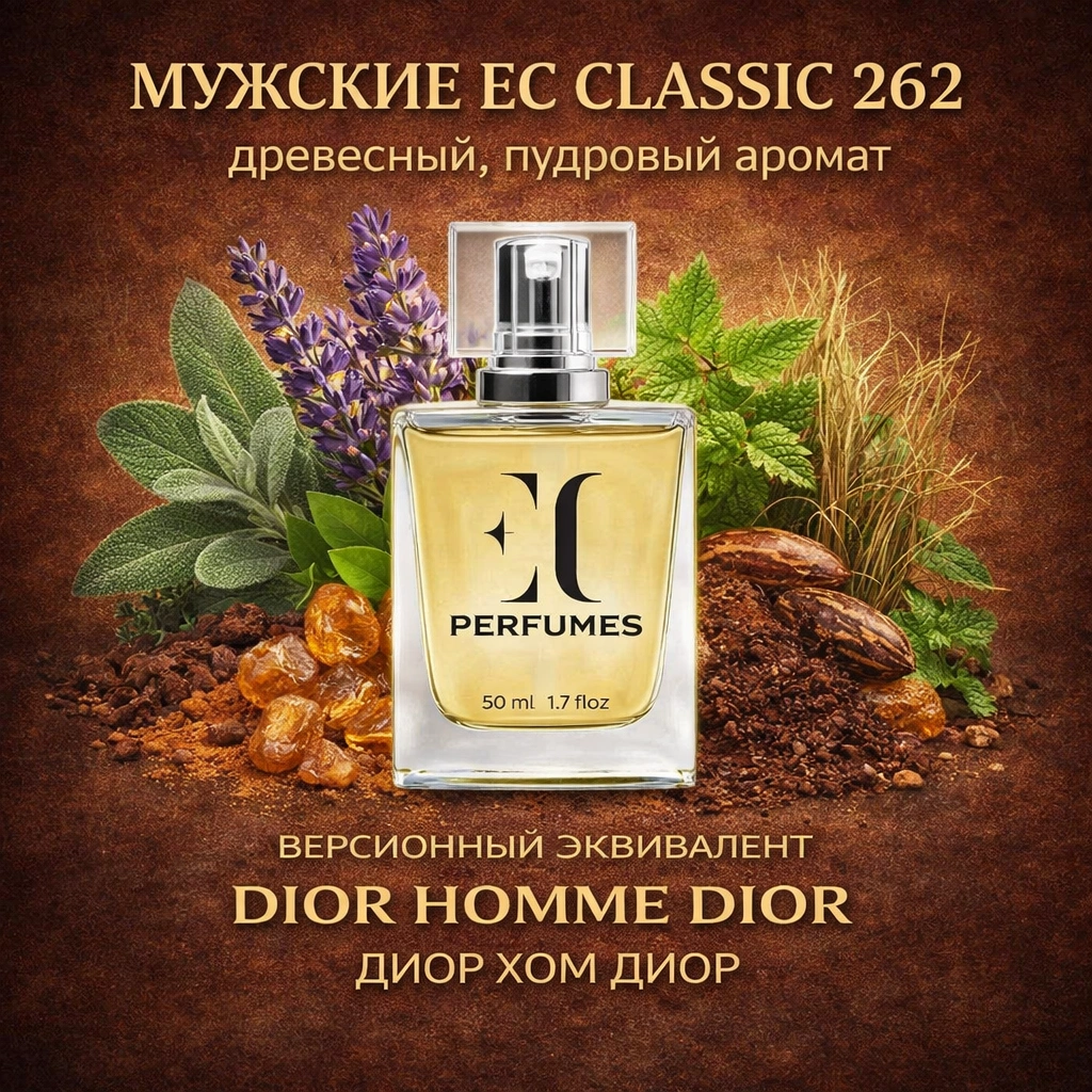 духи мужские классика ec classic 262 гринвей