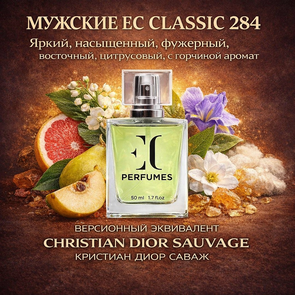 духи мужские классика ec classic 284 гринвей