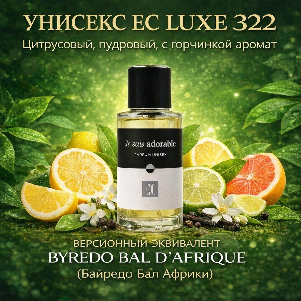 духи унисекс EC Luxe 322 гринвей