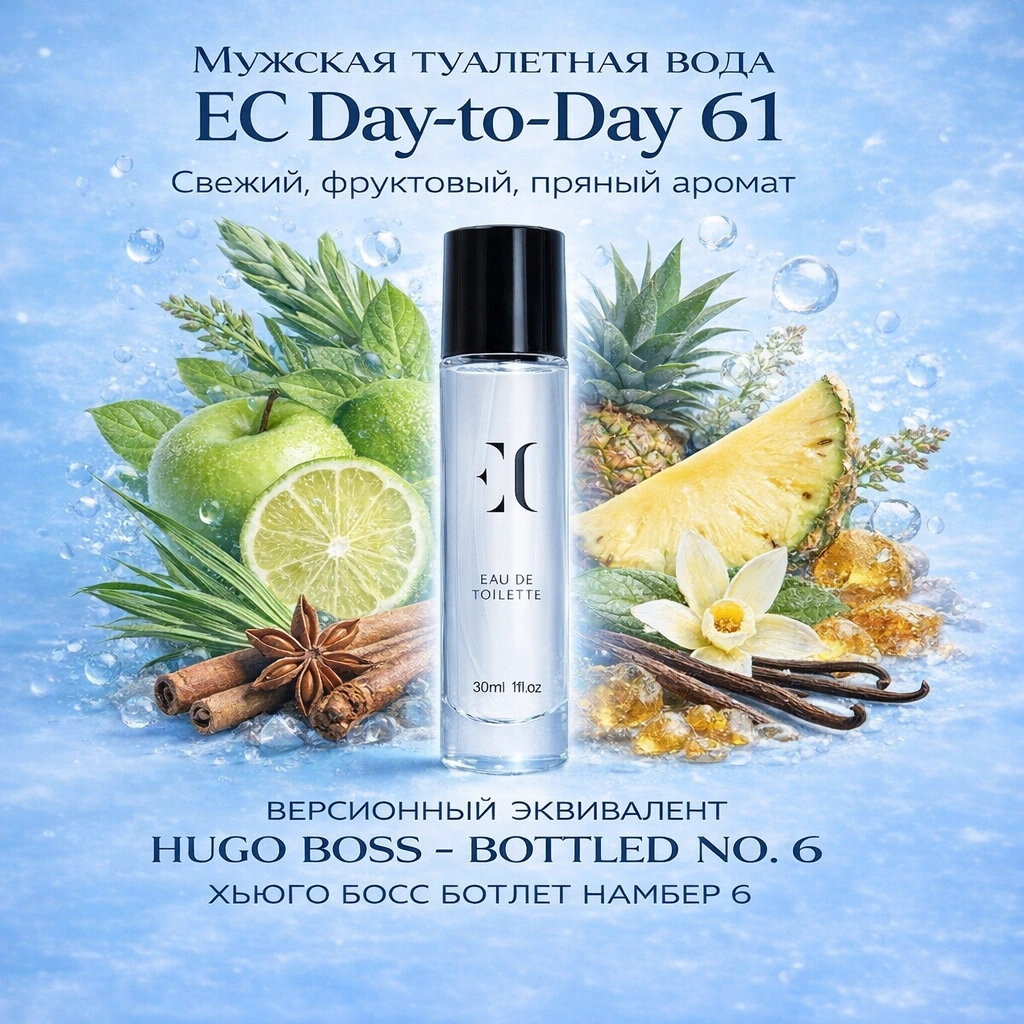 туалетная вода мужская EC Day-to-Day 61 гринвей