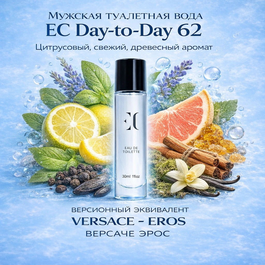 туалетная вода мужская EC Day-to-Day 62 гринвей