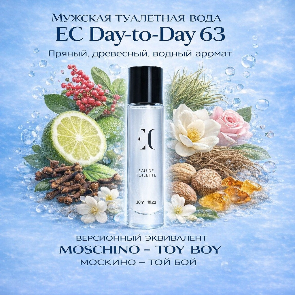 туалетная вода мужская EC Day-to-Day 63 гринвей