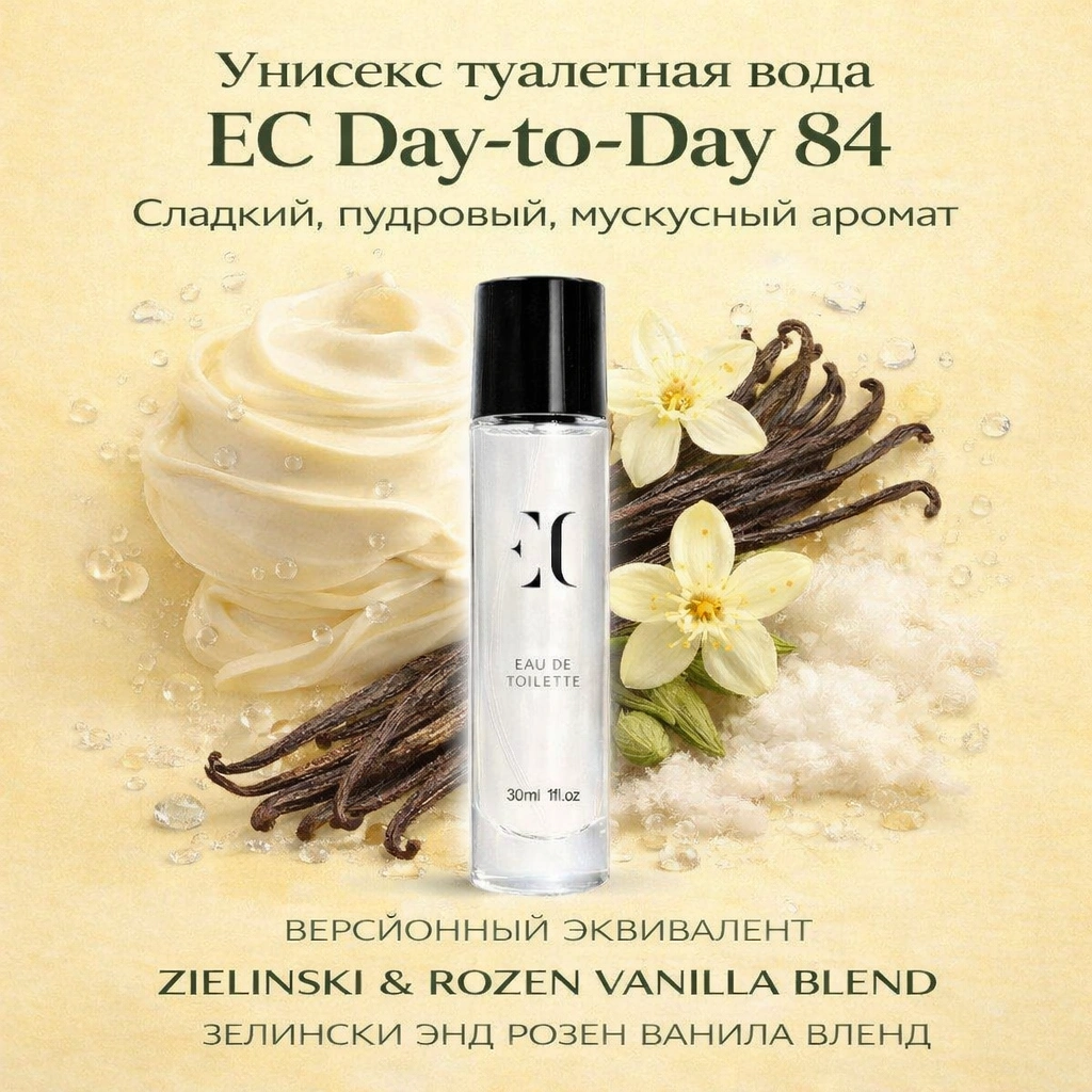 туалетная вода унисекс EC Day-to-Day 84 гринвей
