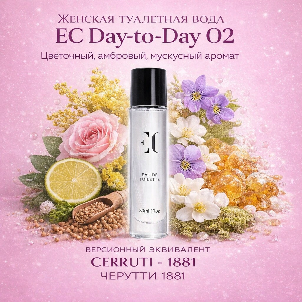 туалетная вода женская EC Day-to-Day 02 гринвей