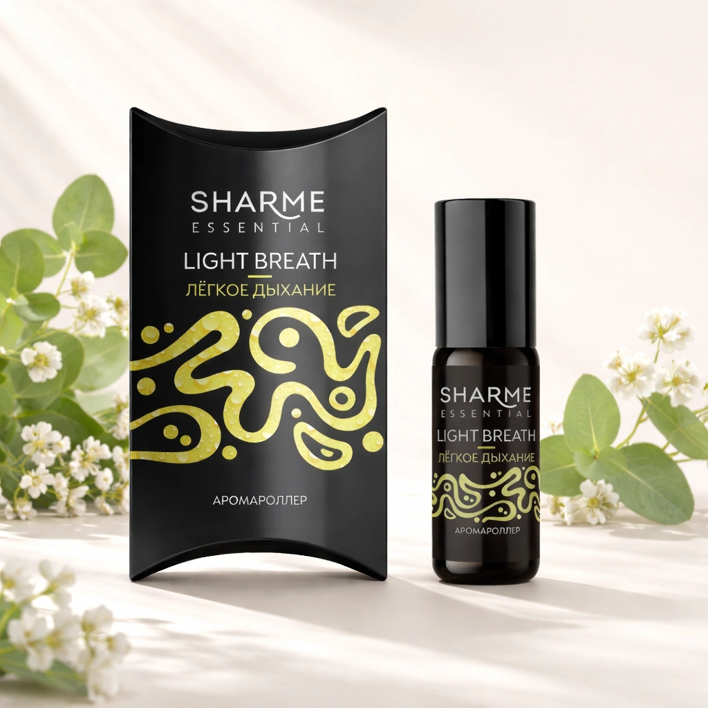 аромароллер sharme essential лёгкое дыхание гринвей